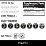 Triquetra Health Bioactive Colloidal Silver premium packaging highlighting the secure tamper evident cap sealing