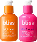 Bliss Vitamin C and Niacinamide Serum Duo front view for facial brightening