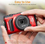 JJC photographic accessories showing the twisting mechanism of the outer ring