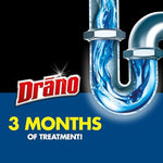 Authentic USA imported Drano septic care kit for home plumbing maintenance.