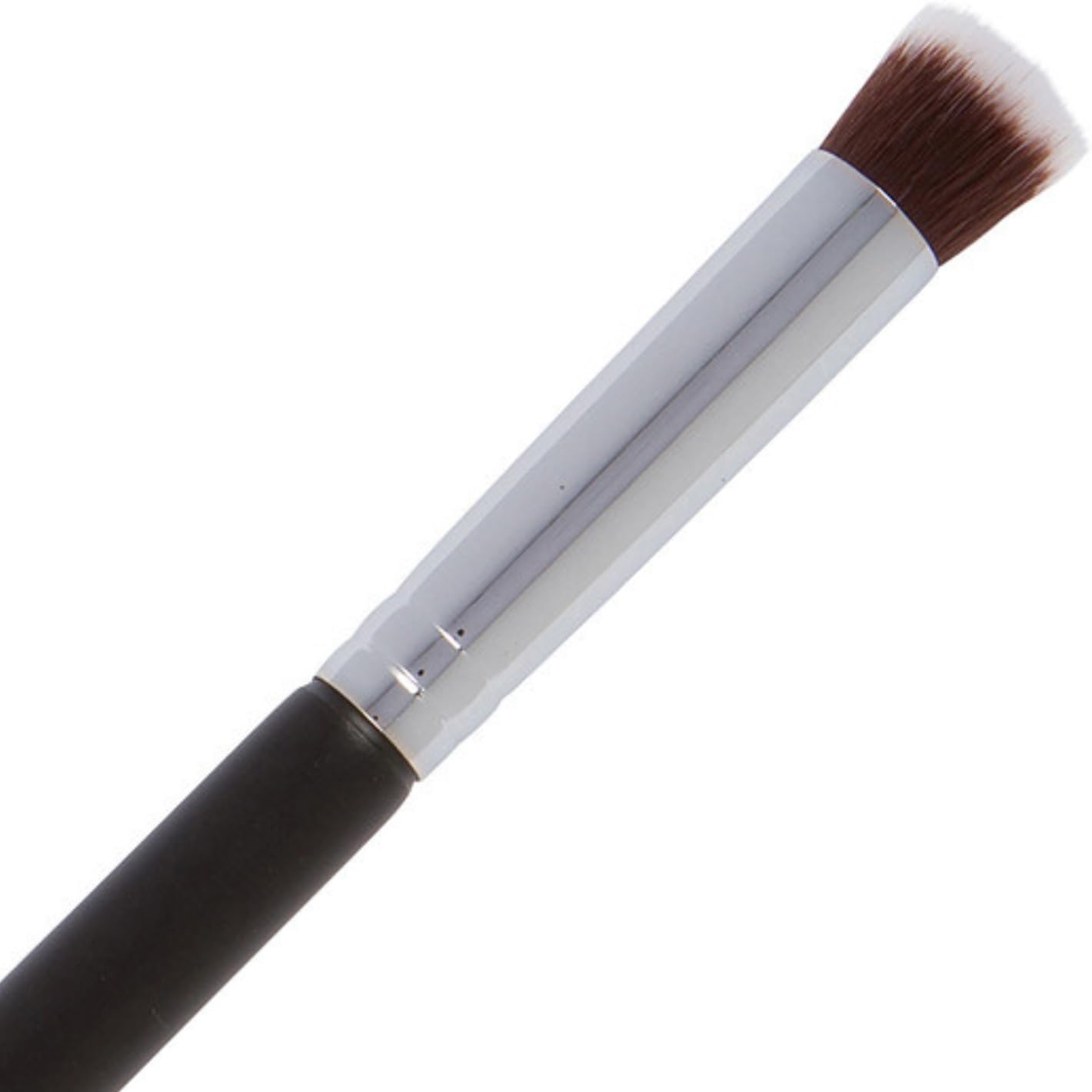 Beauty Junkees Mini Flat Top Concealer Brush front view showing dense synthetic bristles