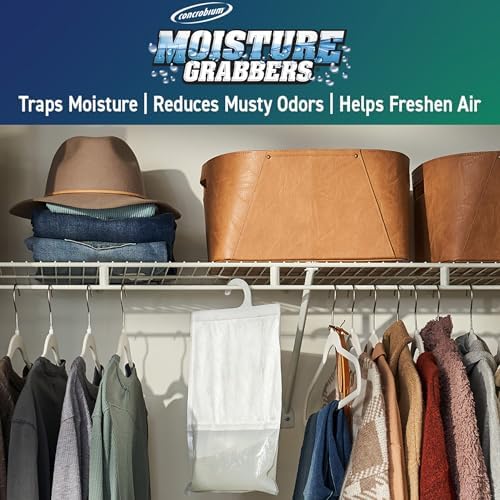 Spring Breeze scented moisture grabbers for wardrobe humidity control