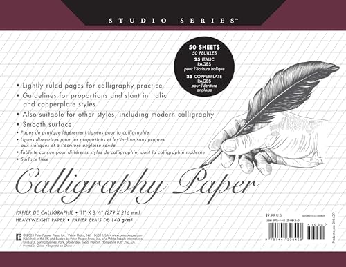Studio Series Calligraphy Paper Pad: 50 Sheets - Image 2