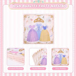 Complete 175 piece disposable party supplies kit