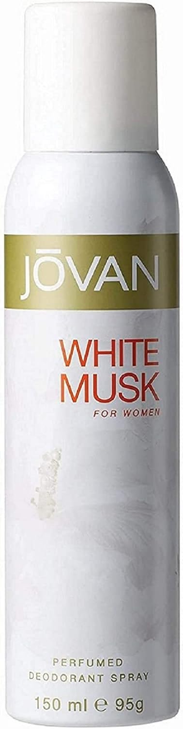 Jovan White Musk Body Spray For Women, 150ml - Image 1