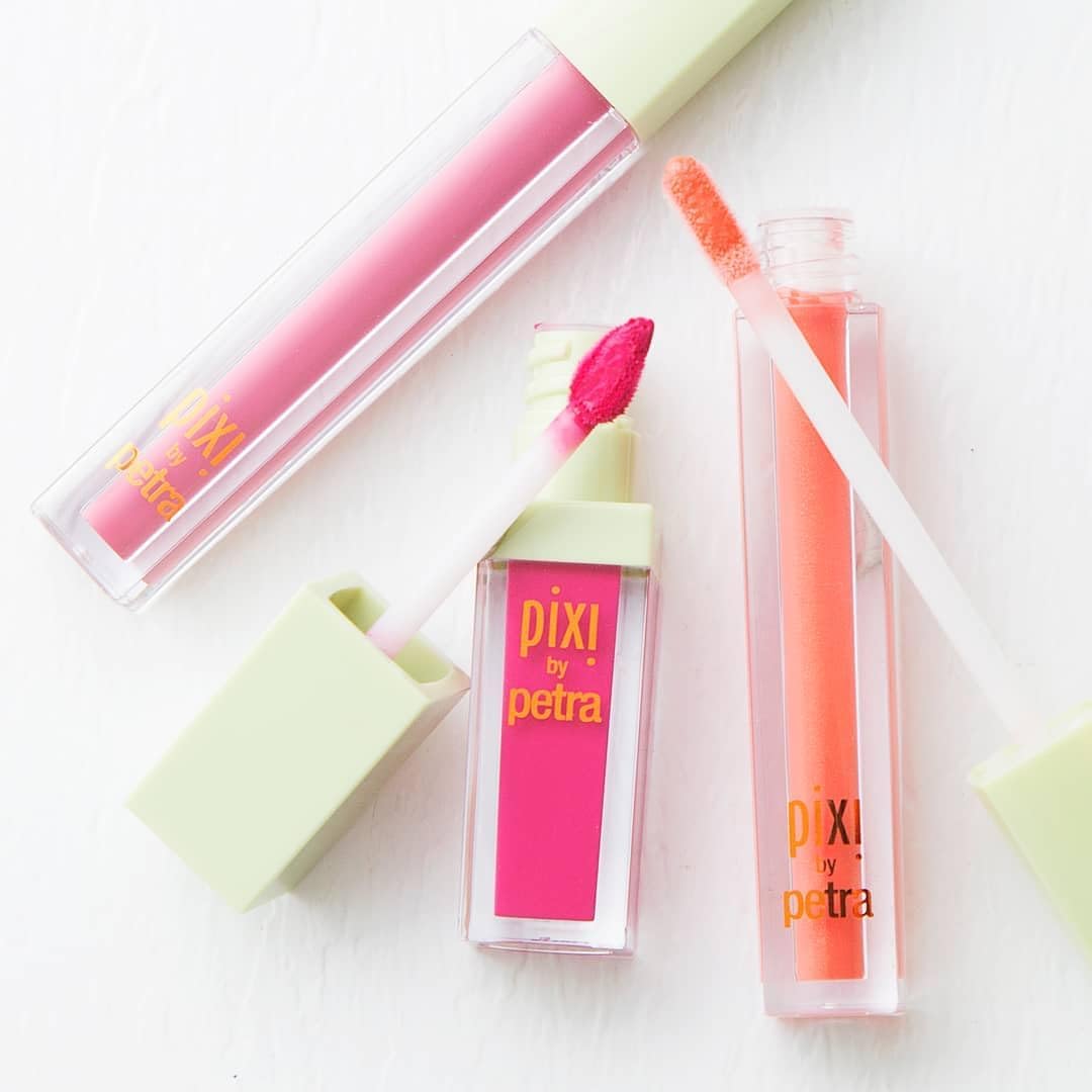 Pixi LipLift Max packaging showing peptide infused benefits
