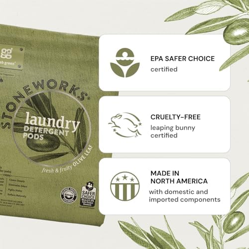 Grab Green Oak Tree scent powder pods for deep stain removal and odor elimination
