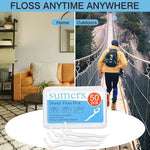 SUMERX high strength shred resistant teeth cleaning wire visual close up