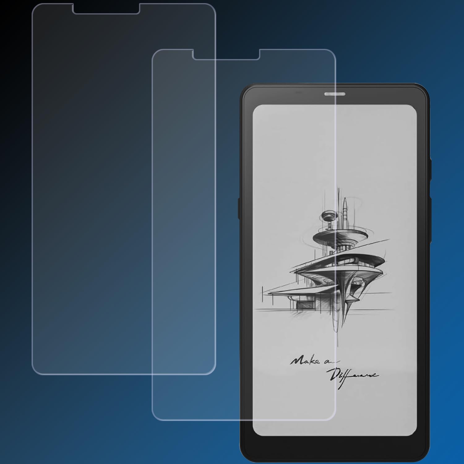 Govtva matte screen protector for Onyx Boox Palma front view