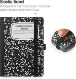 Hgwalp eReader case showing composition book pattern