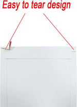 Bonfasvo white mailers close up of adhesive flap