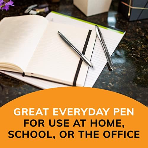 Writing sample of BIC Easy-Glide ink system on white paper