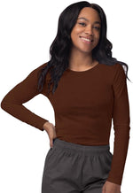 Sivvan Scrubs for Women - Long Sleeve Comfort Underscrub Tee - Image 15
