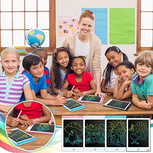 Zhehao colorful reusable screen notepad demonstrating pressure sensitive writing lines