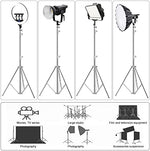 ITOTIN heavy duty tripod stand supporting a large studio softbox modifier for professional portraits.