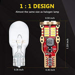 Phinlion T15 W16W white LED automotive bulb displaying the high power 4014 SMD chipset layout.