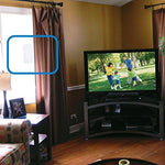 Winegard FL5500A amplified digital antenna showing attached coaxial cable and sleek profile