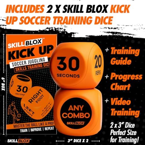 Skill Blox training equipment accessories showing progress chart and fold out guide
