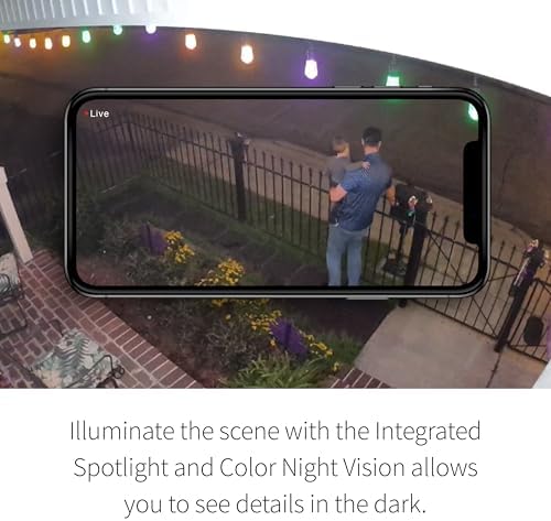 Three pack Arlo wireless indoor and outdoor cameras angled to highlight the premium optical lens.