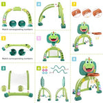 Marstone dinosaur activity center in a nursery setting
