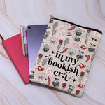 Book sleeve shown with velvet gift pouch packaging