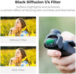 Comparison of K&F Concept ND and CPL filters for action camera