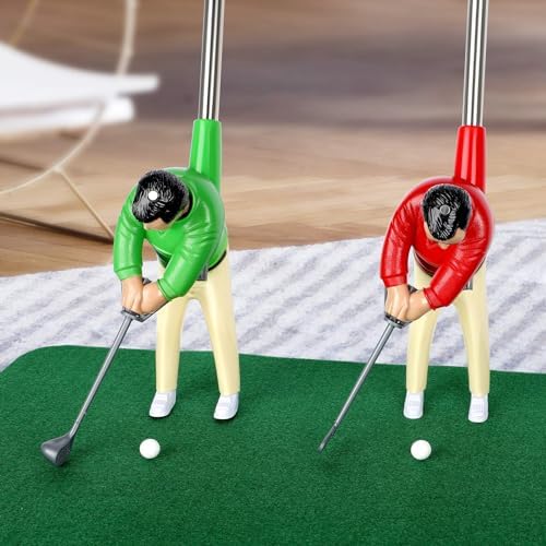 Full contents of Wassteel mini golf family game kit