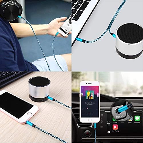 Ailkin audio cable compatible with headphones and speakers