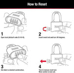 Master Lock Resettable Combination Lock (Solid Brass) - Image 6