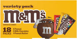 Classic Milk Chocolate M&M'S brown pouch included in the authentic Mars variety pack.