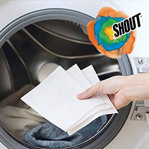 Eco friendly FSC certified Shout laundry sheets for color protection