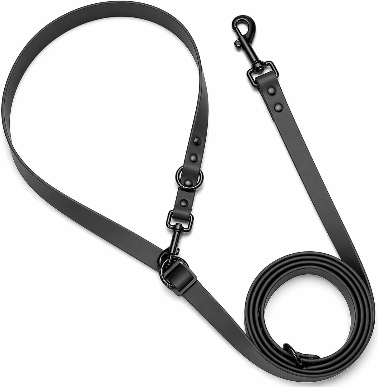 Woofelite hands free waterproof dog leash front view