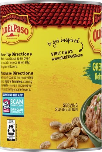 Old El Paso Green Chiles Refried Beans, 453g - Image 7