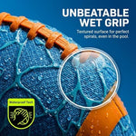 Refresh Sports grippy water football being inflated with hand pump