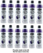 Close up of SQ 19 fluid ounce brake cleaner aerosol can