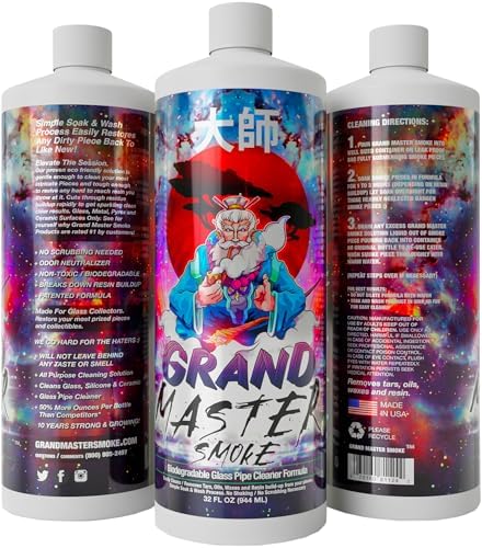 Biodegradable glass cleaning solution for pipe restoration and resin removal.