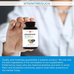 Holistic Health supplement bottle branding details