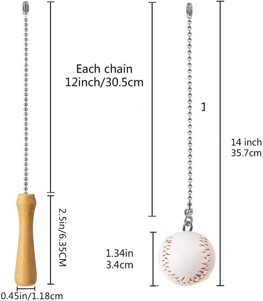 Akahttbn ceiling fan chain ornament close up detail