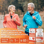 Authentic USA imported OMOGS cardiovascular care capsule bottle on clean surface