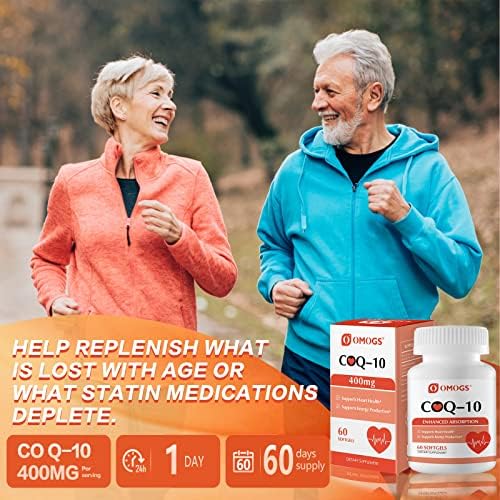 Authentic USA imported OMOGS cardiovascular care capsule bottle on clean surface