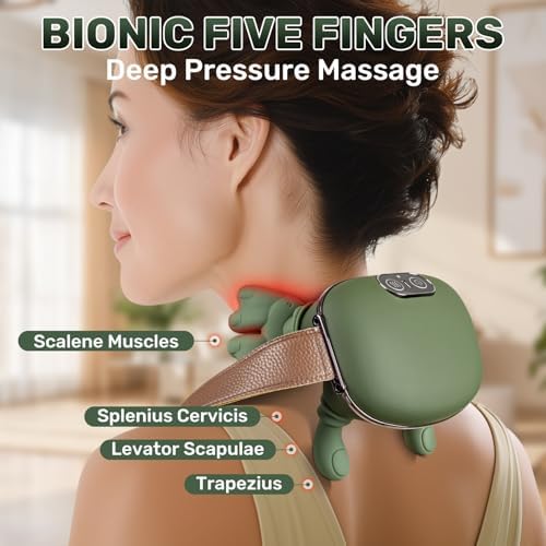TREEFIA Siasoo Neck Massager USB-C charging port