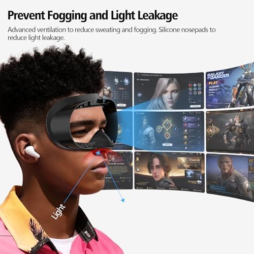 Vznek face cover showing glasses-friendly ergonomic shape