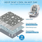 Orzbow cooling pad showing removable ice pack pockets