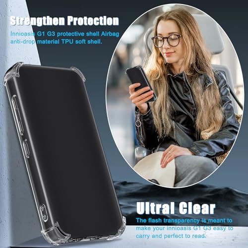 Innioasis MP3 player installed inside Aippdo transparent TPU cover
