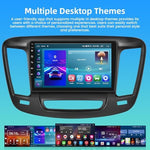 Roinvou Chrysler 200 touchscreen radio package contents highlighting wires and Canbus decoder.