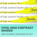 Sharpie Tank Highlighters, Chisel Tip Yellow Highlighter Pens, 12 Count - Image 6