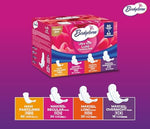 Bodyform Luxe ultra-absorbent technology pads and liners for daily freshness