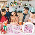 Complete twenty five piece stationery set for girls birthday party decorations and favors