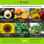 Doctor recommended eye health vitamins by Viteyes