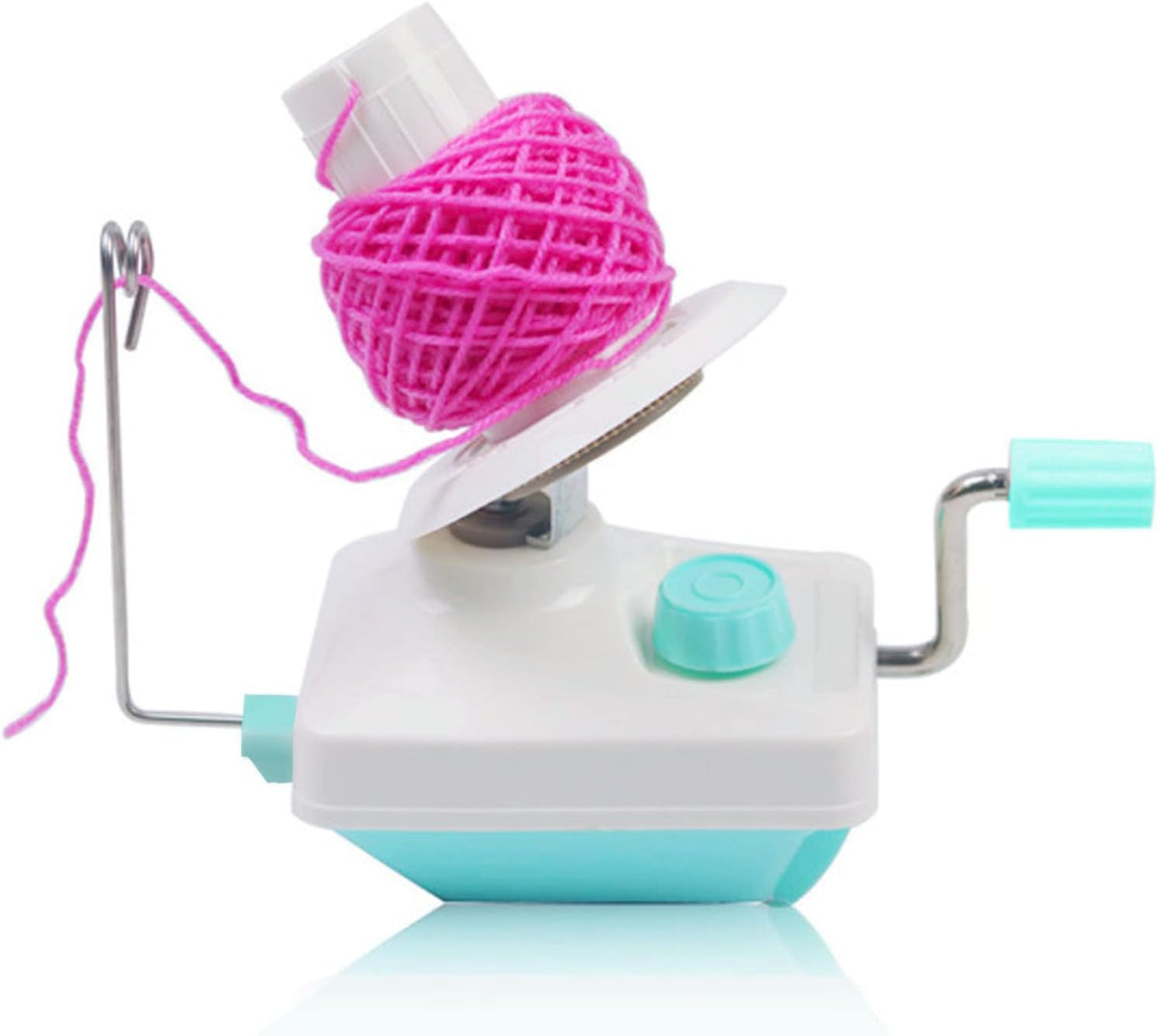 Fokanlo hand operated yarn ball winder front view